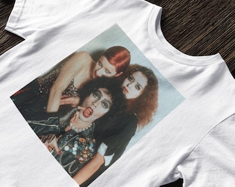 Chemises rouges à lèvres Rocky Horror Picture Show, Chemise rétro années 70 Rocky Horror Lips, Film culte classique
