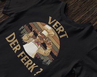 Chef suédois, T-shirt vintage Vert Der Ferk