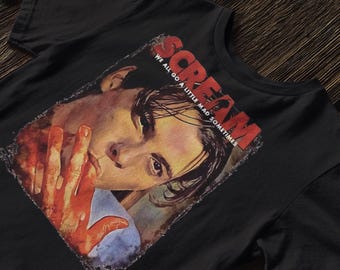 T-shirt Scream Movie : Billy Loomis, t-shirt de merch pour film d'horreur rétro des années 90
