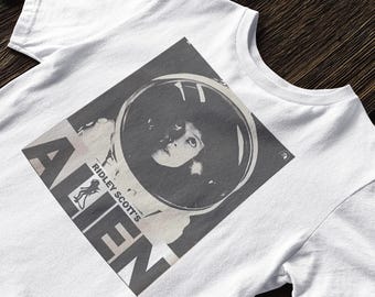 Vintage Alien Movie Tee, Retro Horror Shirt
