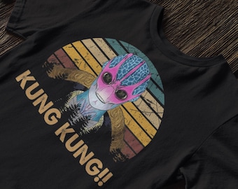 ヴィンテージ クンクン レジデントエイリアン デザイン ヴィンテージ Tシャツ、ドクター・イーサン・ストーン シャツ、レジデントエイリアン シャツ、レジデントエイリアン ムービー シャツ