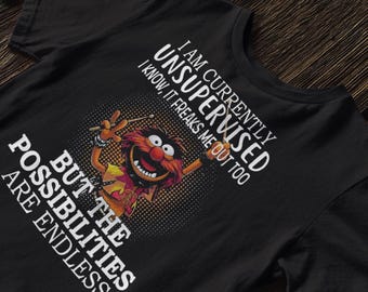 Ich weiß nicht immer Mahna Mahna aber wenn ich Doo Doot Doo T Shirt tue Muppets inspiriert T-Shirt