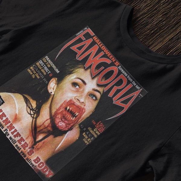 Camisetas de películas de terror de Jennifer Check, Camiseta de la película clásica Jennifer's Body 2009 para fans, Regalo de Halloween de película de miedo para ella, Regalo de aniversario
