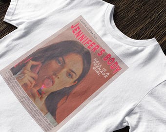 Jennifer Check Jennifers Körper Horrorfilm Shirts, Jennifer Check Meme Classic Film Shirt Geschenk für Fan, Horrorfilm Halloween Geschenke