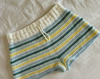 Crochet Shorts pattern, pants, summer pants, pdf download, no sew, pattern knit, style, summer clothes crochet pattern, women shorts pattern