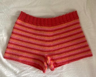 Crochet Shorts pattern, pants, summer pants, pdf download, no sew, pattern knit, style, summer clothes crochet pattern, women shorts pattern