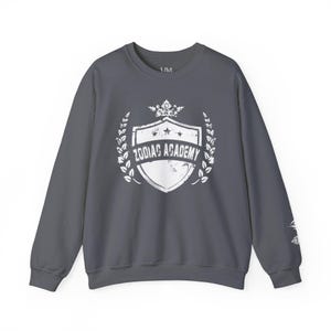 Zodiac ACADEMY Grus Sweatshirt mit Rundhalsausschnitt: offiziell lizenziertes Bookish Fantasy Merch