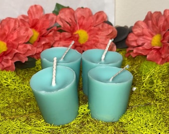 Votive unscented candle. Handmade, Candle Making