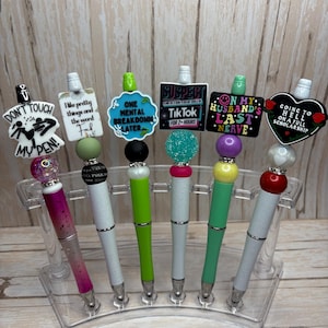 Sarcastic | Funny Beaded Pen