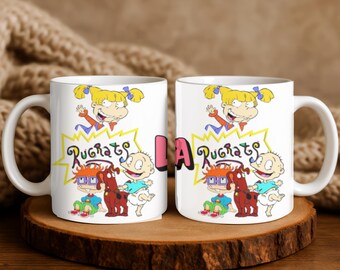 Personalized cartoon‑style mug inspired by childhood nostalgia, Unique design, custom, and premium finish, The perfect gift for any occasion