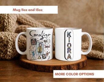 Personalized Caroline  mug, Custom name cup for gifts, Cute coffee mug for birthdays, Unique design for everyday use, Perfect for friends