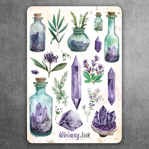 Serenity Stones vinyl stickervel Ideaal voor planners, journaling, scrapbooking, Bullet Journals, enz