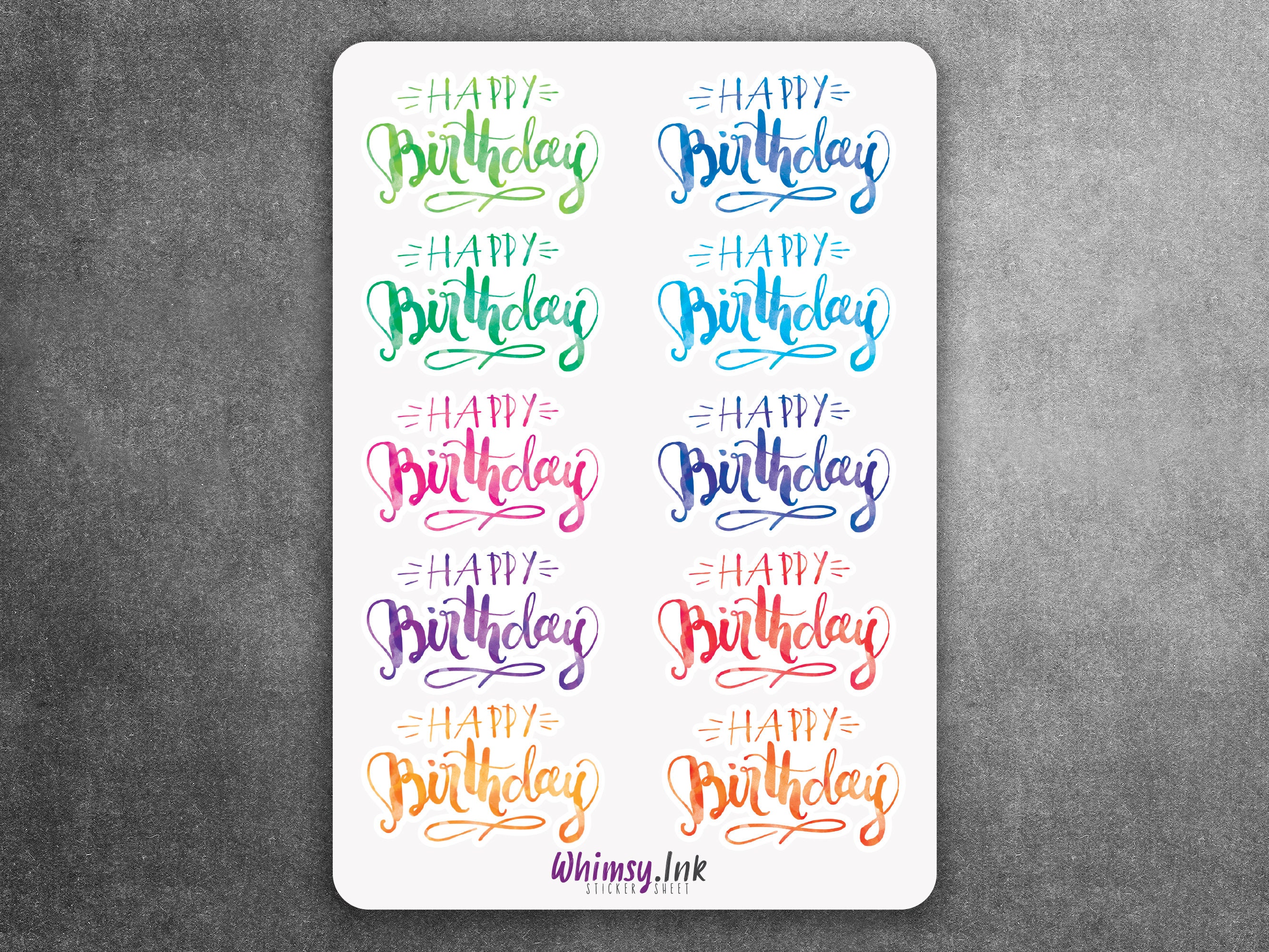 Verjaardag Raamstickers Archieven - Sticker en Deco
