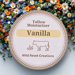 Creamy, Moisturizing, Grass-Fed Tallow Body Cream