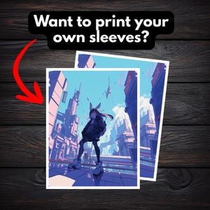 cyberpunk card sleeves Cyberpunk Card Sleeves