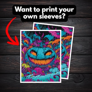halloween card sleeves Mtg allowing players to showcase their cards in full fidelity without the muted effect that is typical to matte fronts Big Dot of Happiness Fall