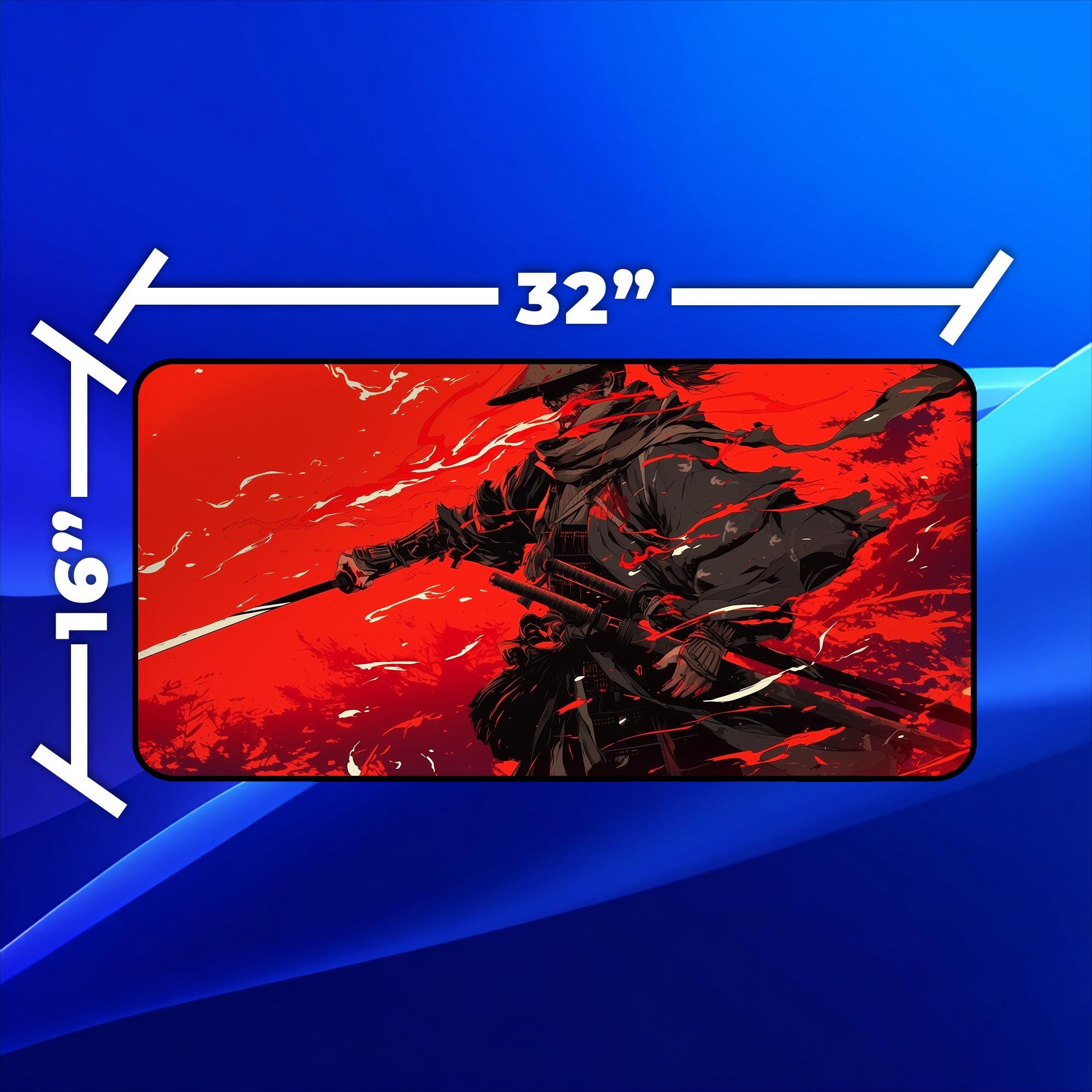 Jin Sakai Playmat | Magic the Gathering Playmat | Ghost of