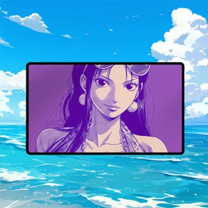 Devil Child Archaeologist Playmat | One Piece TCG Card Game Mat | Stitched Edge