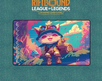 Yordle Scout Playmat | TCG Card Game Mat | League of Legends Riftbound Desk Mat