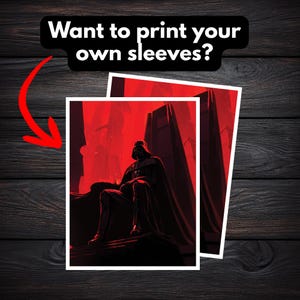 darth vader card sleeves Star Wars: Unlimited Art - sized card games STAR WARS: UNLIMITED, PREMIUM ART