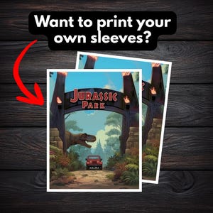 Mtg Jurassic Park Card Sleeves - Etsy Mtg Jurassic Park Card Sleeves - Etsy