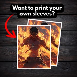 One Piece Ace Sleeves - Etsy