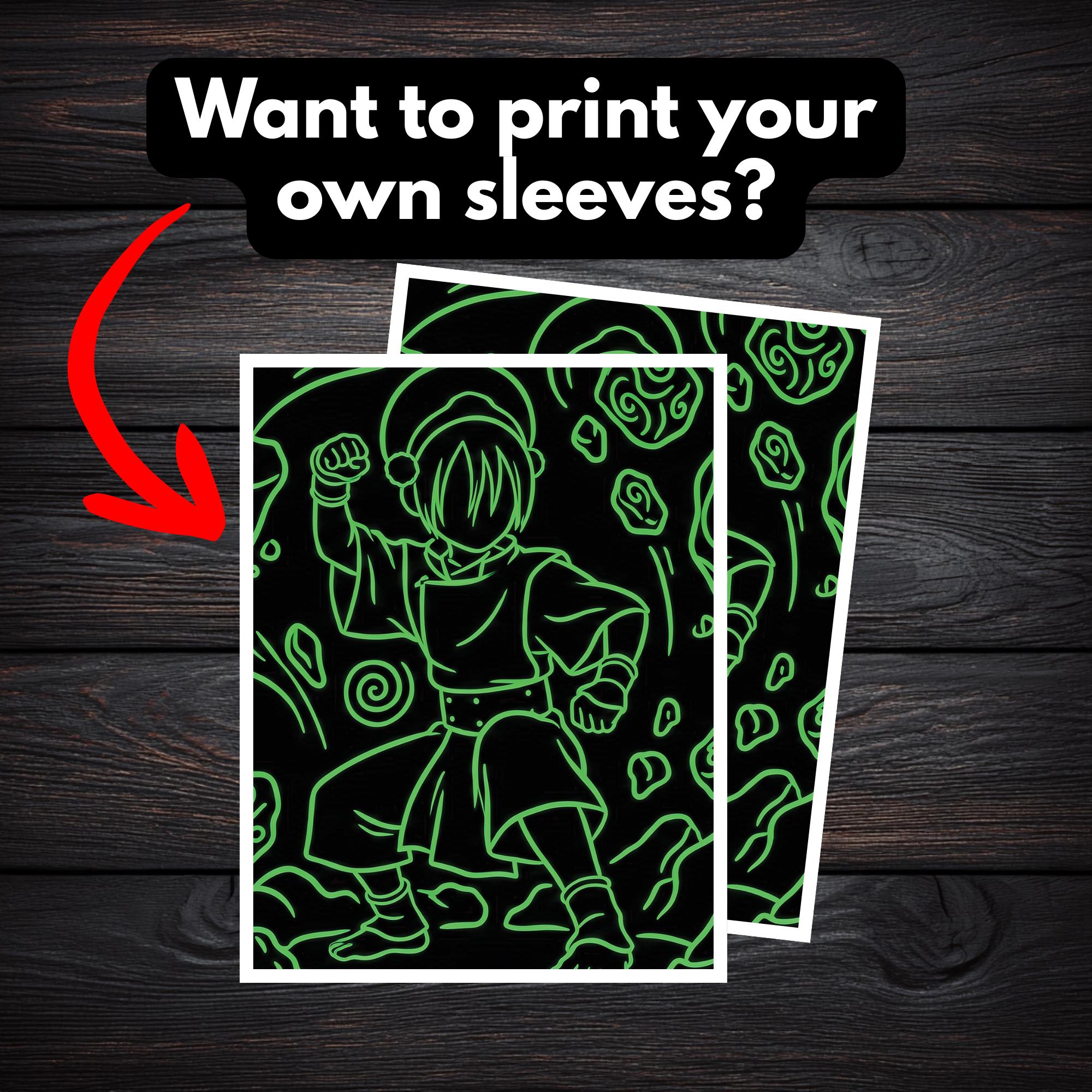 Toph Card Sleeves - Etsy Toph Card Sleeves - Etsy