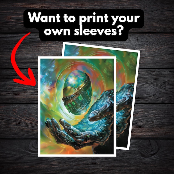 how to print on card sleeves Dragon Shield: Brushed Art Sleeves Supergirl main image 0