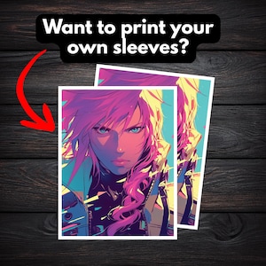 Mtg Card Sleeves Lightning Ff - Etsy