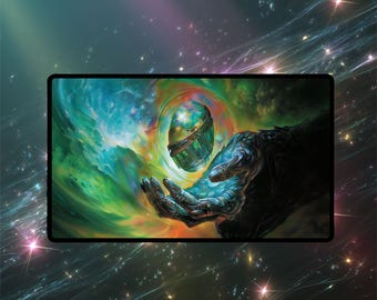 Mox Opal Playmat | Magic the Gathering Playmat | Legendary Artifact MTG Playmat with Zones Option | 24&quot;x14&quot; (600 x 350 mm)