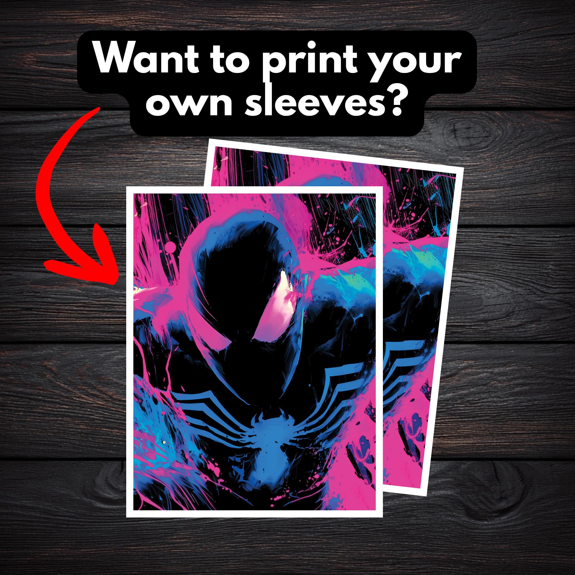 Spider Card Sleeves - Etsy