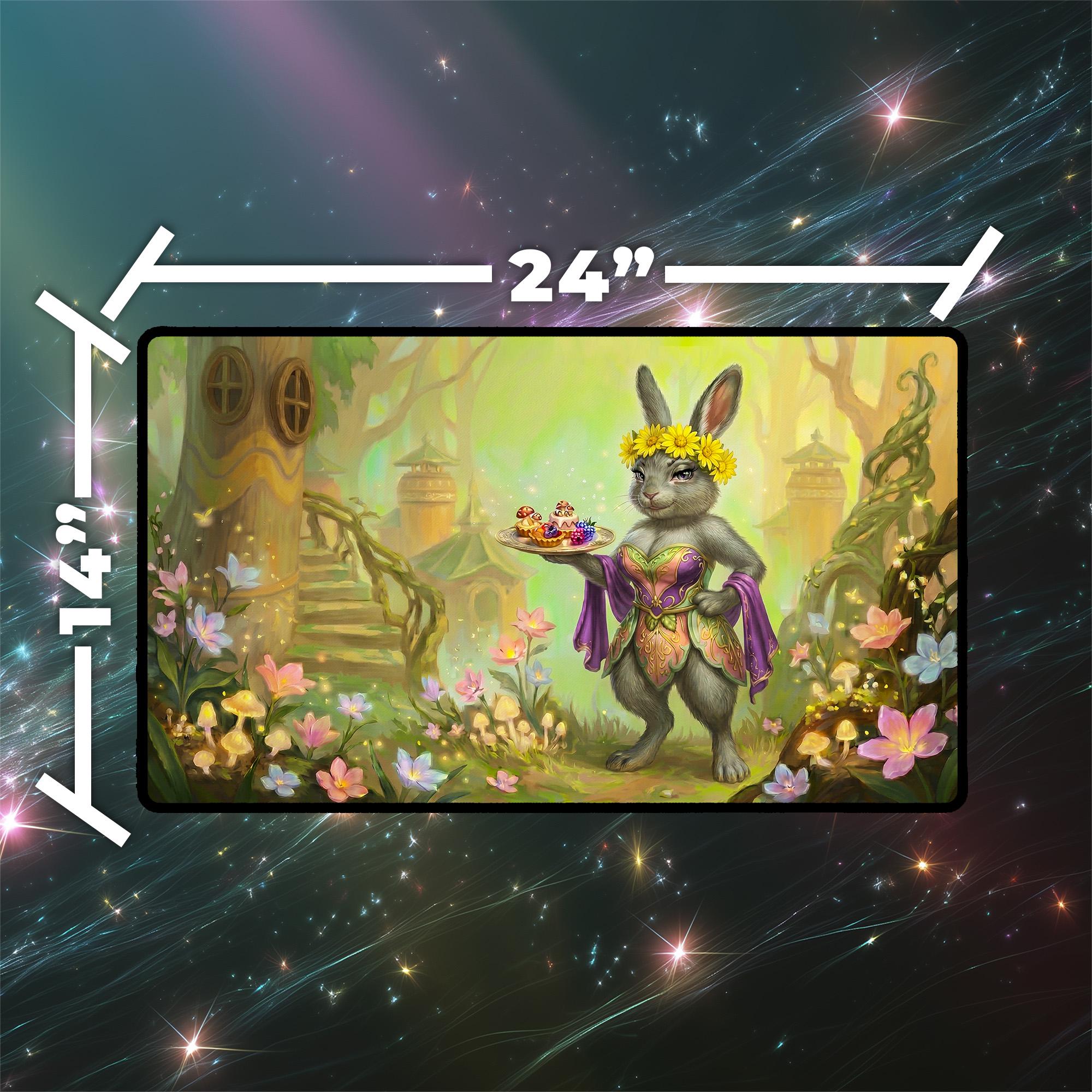 Ms. Bumbleflower Playmat | Magic the Gathering Playmat With Zones