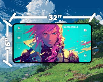 mtg final fantasy lightning playmat Ultra Pro Magic Holofoil Playmat - Final Fantasy