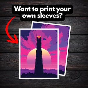 Mordor Card Sleeves - Etsy