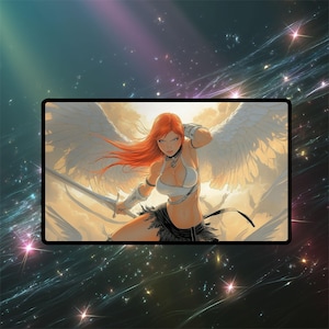Kaalia of the Vast Playmat: Magic the Gathering Angel Playmat with Zones