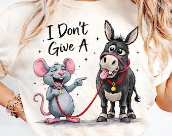 Me importa un bledo el sarcasmo (Png), burro gracioso (Png), camiseta sarcástica, diseño de camisetas divertidas de tendencia, descarga digital, clipart de sublimación