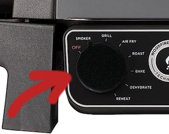 Ninja WoodFire Smoker Grill Replacement Part Knob Switch Dial - OG701UK OG850UK