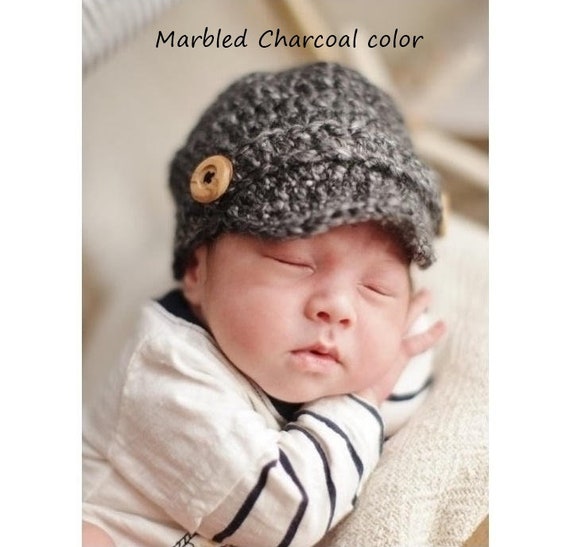newborn newsboy hat