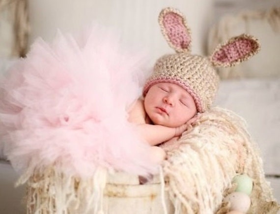 baby bunny ears hat