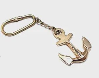 Anchor Keychain | Nautical Keyring, Mariner Gift