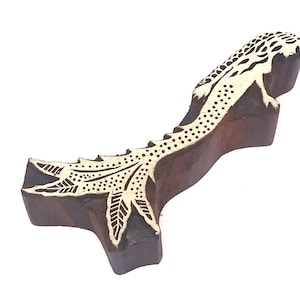 Meerjungfrau, Indianer Holzblock, Kartendruck Stempel, Textilblock Druck, Keramik Stempel, Nautisches Design, Meeressirene, Fabelwesen
