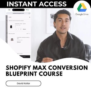 Shopify-Konversionsstrategie – Hochkonvertierende Shop-Vorlage + Video-Tutorials | Plug-&-Play-Theme, Bildbearbeitung, Millionen-Dollar-Design