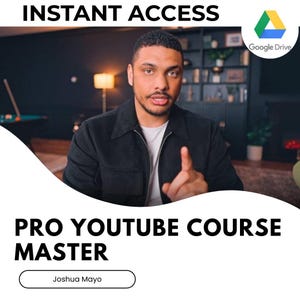 プロYouTuberコース | YouTubeの成長、アルゴリズム、サムネイル、YouTubeの自動化、収益化をマスター | すぐにダウンロード