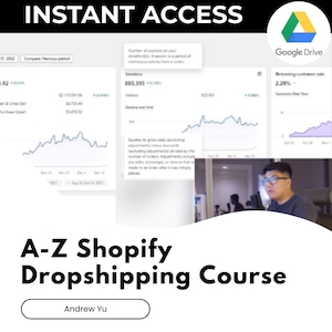 A-Ö Shopify Dropshipping-kurs - Andrew Yu