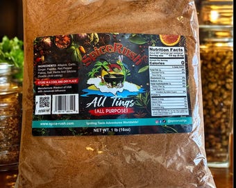 Jamaican All-Purpose Seasoning Blend - SpiceRush All-Tings (1 lb)
