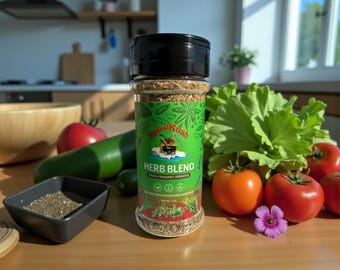 SpiceRush Herb Blend – All-Natural Gourmet Seasoning for Everyday Cooking | Jamaican-Inspired | No MSG, Non-GMO