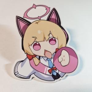 Momoi Saiba Pointing Sticker