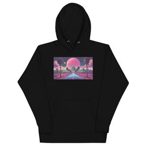 Neon Road Unisex Hoodie
