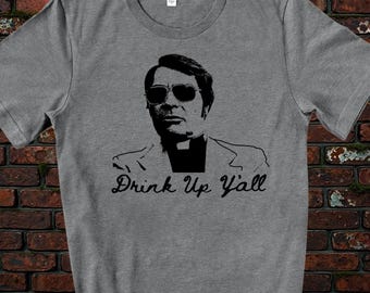 Cult Leader Jim Jones, Drink up Y'all, Scary Face Shirt, Serial