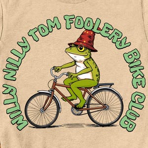 Willy Nilly Tom Foolery Frog T-shirt. Comfort Colors Funny Weirdcore Sayings Unique Tshirt Tee Adults Men Women Meme Graphic Sarcastic